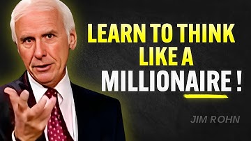 Leer DENKEN als een MILJONAIR - Jim Rohn Motivatie