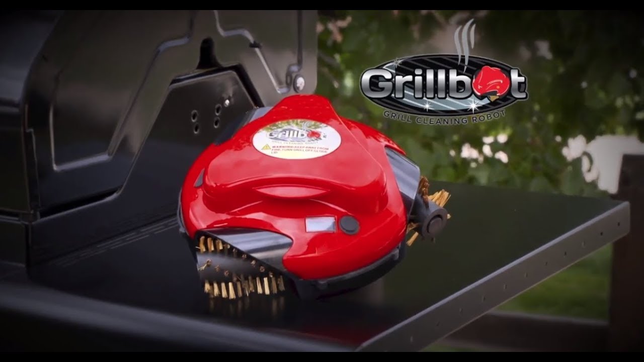 Automatic BBQ Grill Cleaning Robot @