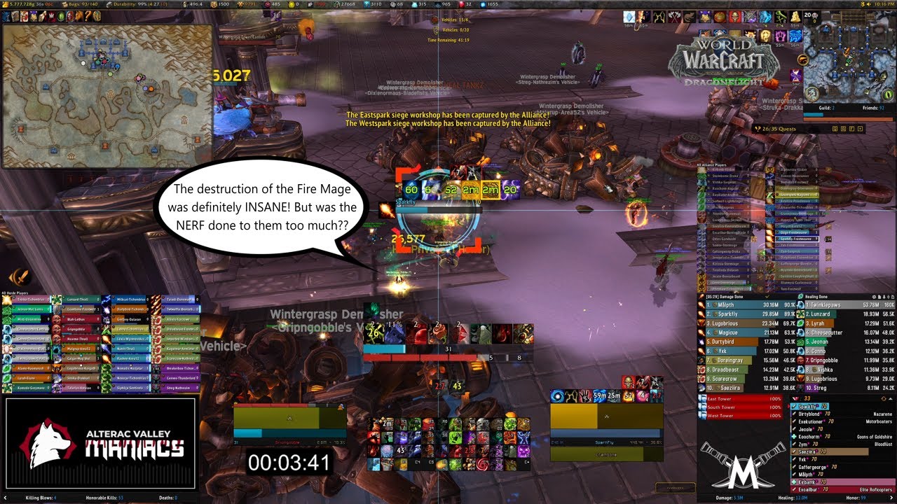 I mean, it was EXTREMELY OP having ONE Fire Mage do this kind of damage .. BUT? | Dragonflight # 606