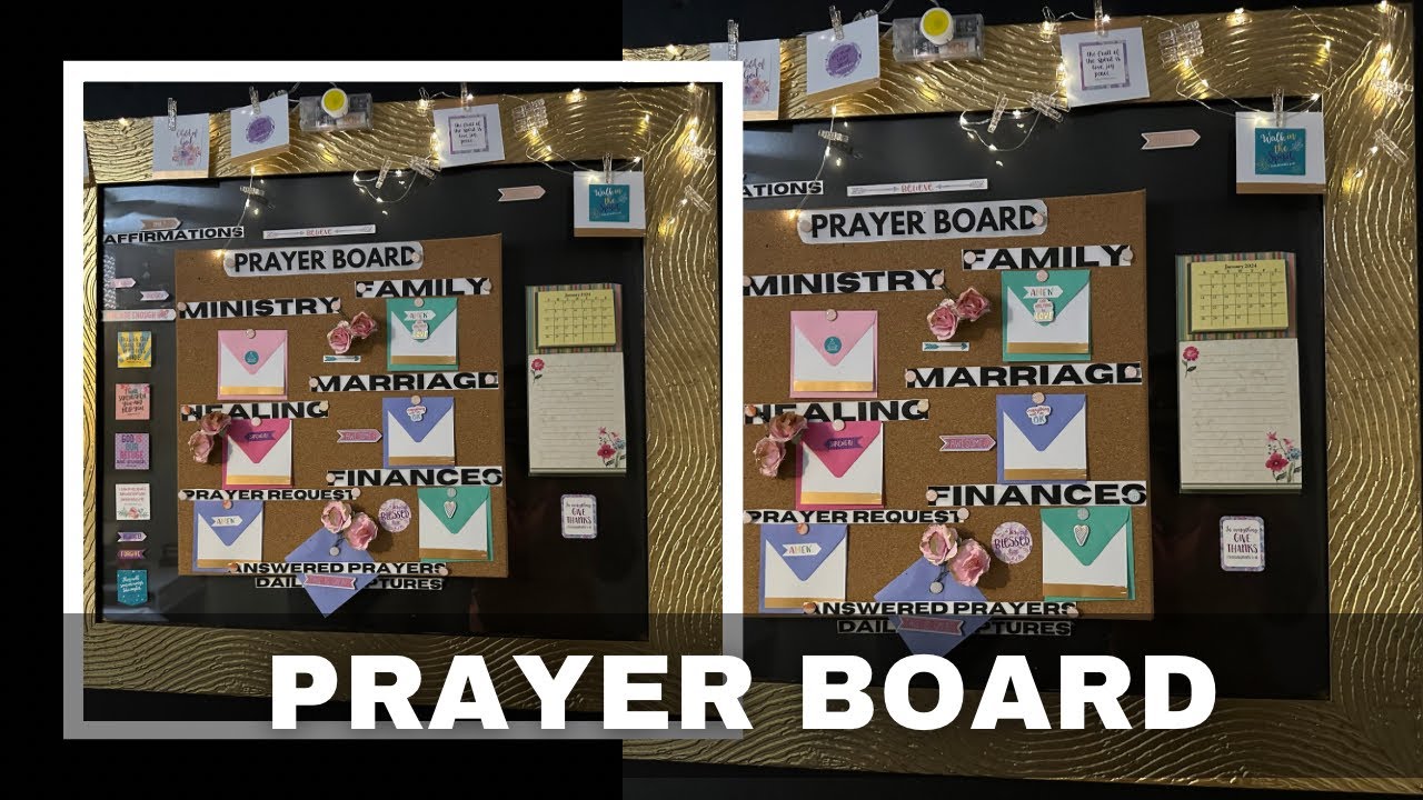 How To Create A Prayer Board In 2024: Tips To Grow Closer To God 