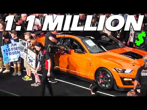 FIRST 2020 SHELBY GT500 SELLS FOR 1.1 MILLION DOLLARS