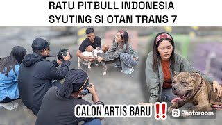 RATU PITBULL SYUTING ACARA SI OTAN TRANS 7 ‼ TEH RETTA CALON ARTIS PENDATANG BARU ‼