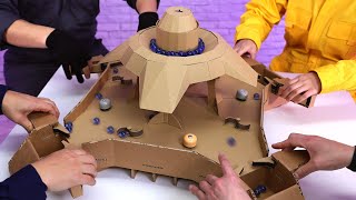 超！エキサイティン！！ダンボールでバトルドームつくってみた｜Making BATTLE DOME out of Cardboard