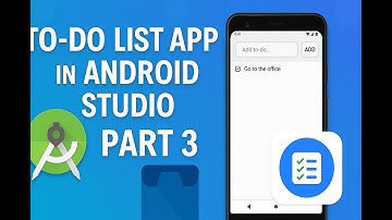 39. Takenlijst-app in Android Studio (Kotlin) | Taken permanent toevoegen, opslaan en verwijderen...