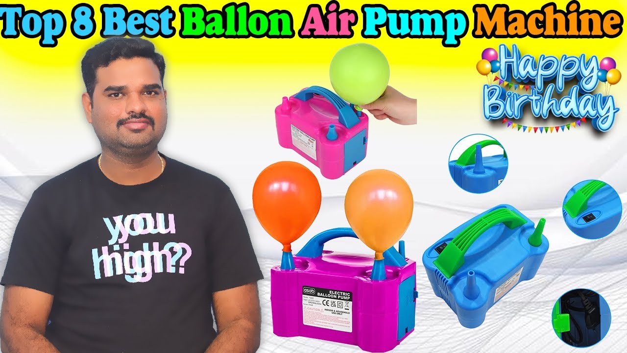 ✅ Top 8 Best Electric Ballon Pump In India 2025 With Price |Inflator Air Pump Review & Comparison