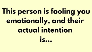 God Message Today | This person is fooling you emotionally.. #Godsays #God #Godmessage