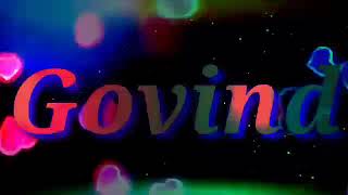 Govind Name Style Whatsapp Status ❤️❤️❤️❤️ - YouTube