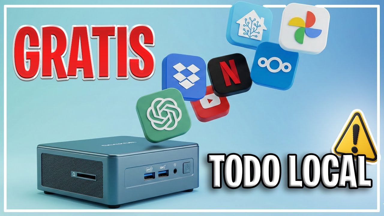 🔴 He CLONADO Google Fotos, Dropbox y ChatGPT en Local (Geekom IT12)