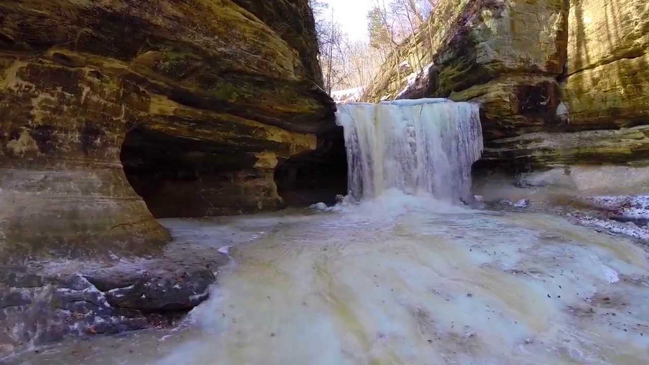 Illinois Starved Rock State Park DJI Phantom and GoPro