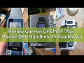 Review Garmin GPSMAP 79sc, Marine GPS Handheld Preloaded with BlueChart g3 Coastal Charts, Rugged De