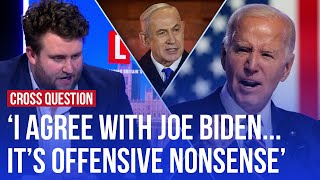 Is Joe Biden right to be 'disgusted' by arrest warrant for Benjamin Netanyahu? | LBC debate