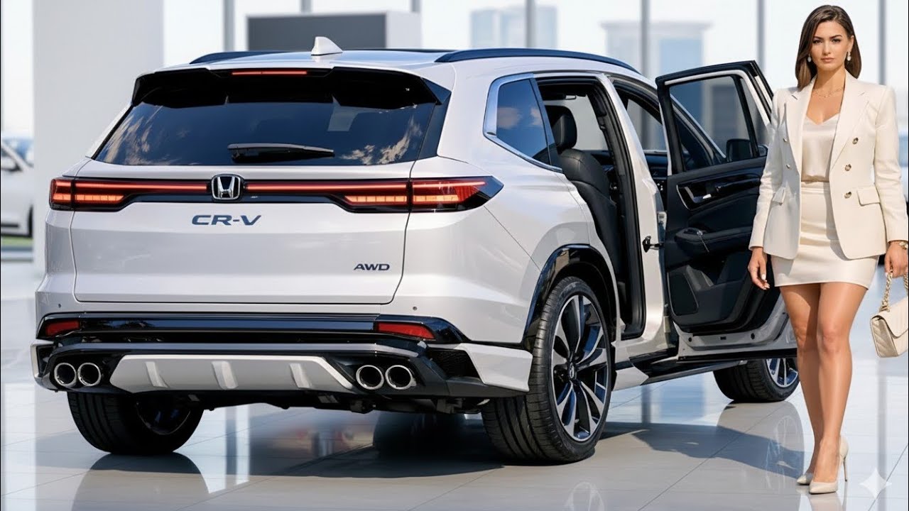 This Exterior is INSANE.....2026 Honda CR-V First Look!