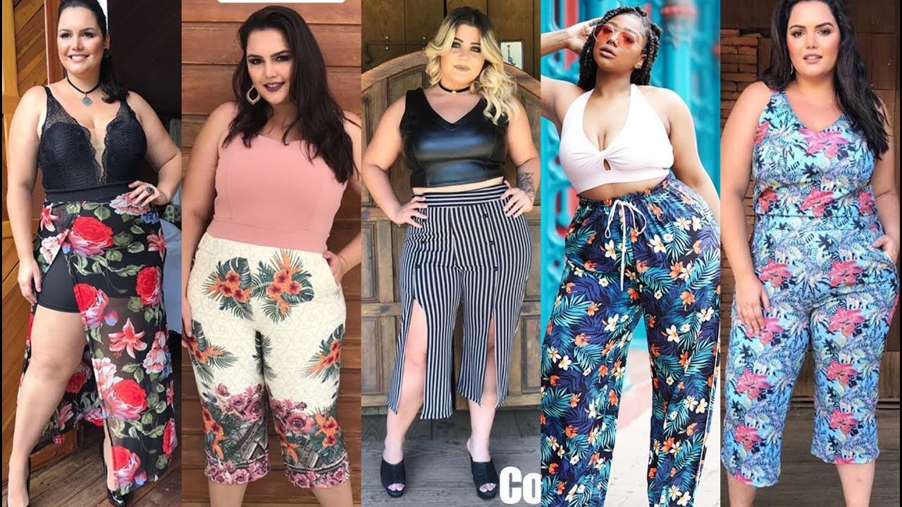 ROPA DE MODA PARA PRIMAVERA VERANO 2018 - MODA PLUS SIZE -