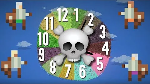 12 Kingdoms Try To Survive On The Clock Of DEATH - WorldBox