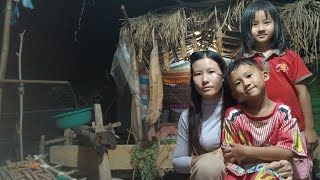 The lives of the mother and her two children are always full of optimism and joy.