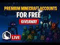 🔴Premium Account | Premium Account Minecraft Giveway | Join The Live Now! @minecraft  #minecraft