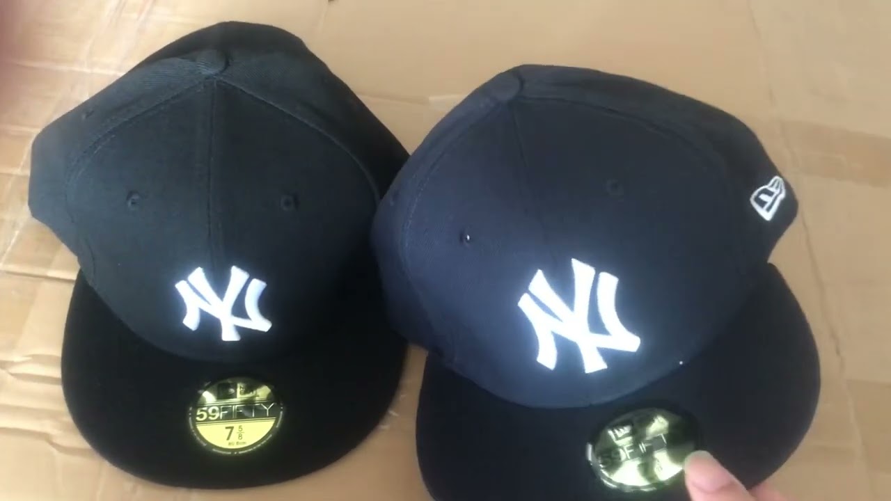 Original new era caps Vs the fake new era caps