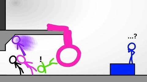 The Stick Figures vs The Size Changer part 1/2