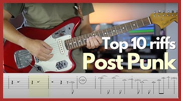 Iconic Post Punk Guitar Riffs (1978–1985) - Top 10