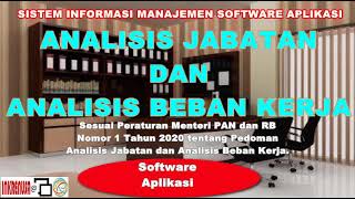 SOFTWARE APLIKASI ANALISIS JABATAN DAN ANALISIS BEBAN KERJA SESUAI PERMEN PAN RB NO. 1 TAHUN 2020 screenshot 4