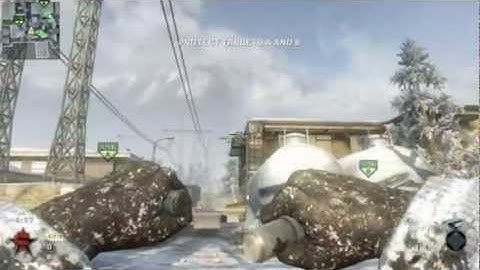 Call of Duty Black Ops Cross Map Ballistic Knife