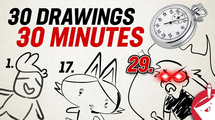Doing a 30 Day Drawing Challenge in 30 Minutes