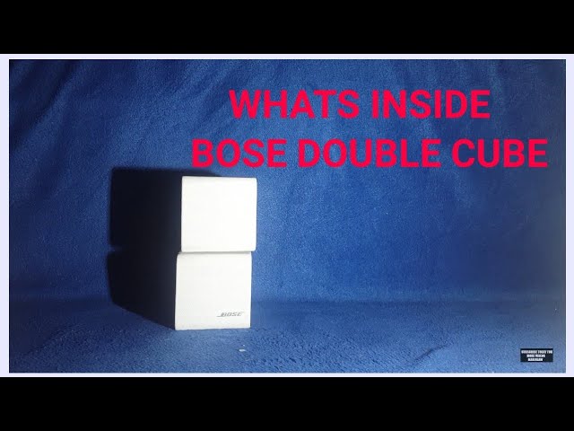 What's Inside - Bose Cube Speaker -