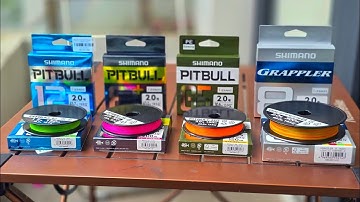 Tổng hợp các loại Dây Dù Shimano Xịn, Made in Japan