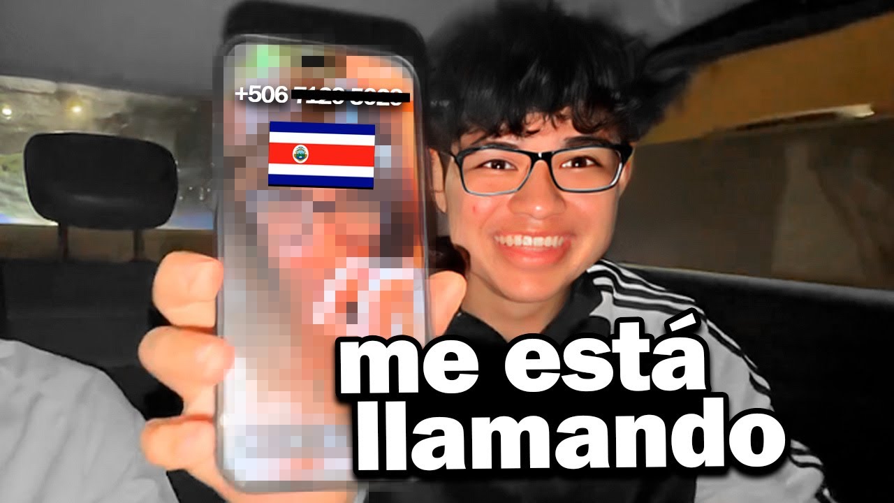 CHICA TIK TOKER de COSTA RICA LLAMA a SACHA 💀🇨🇷