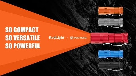 Rook EDC Flashlight - Reylight X Vosteed