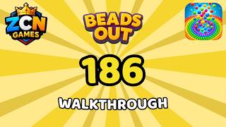 Beads Out Level 186 Walkthrough | Solution