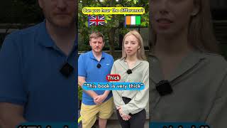 British English Irish English