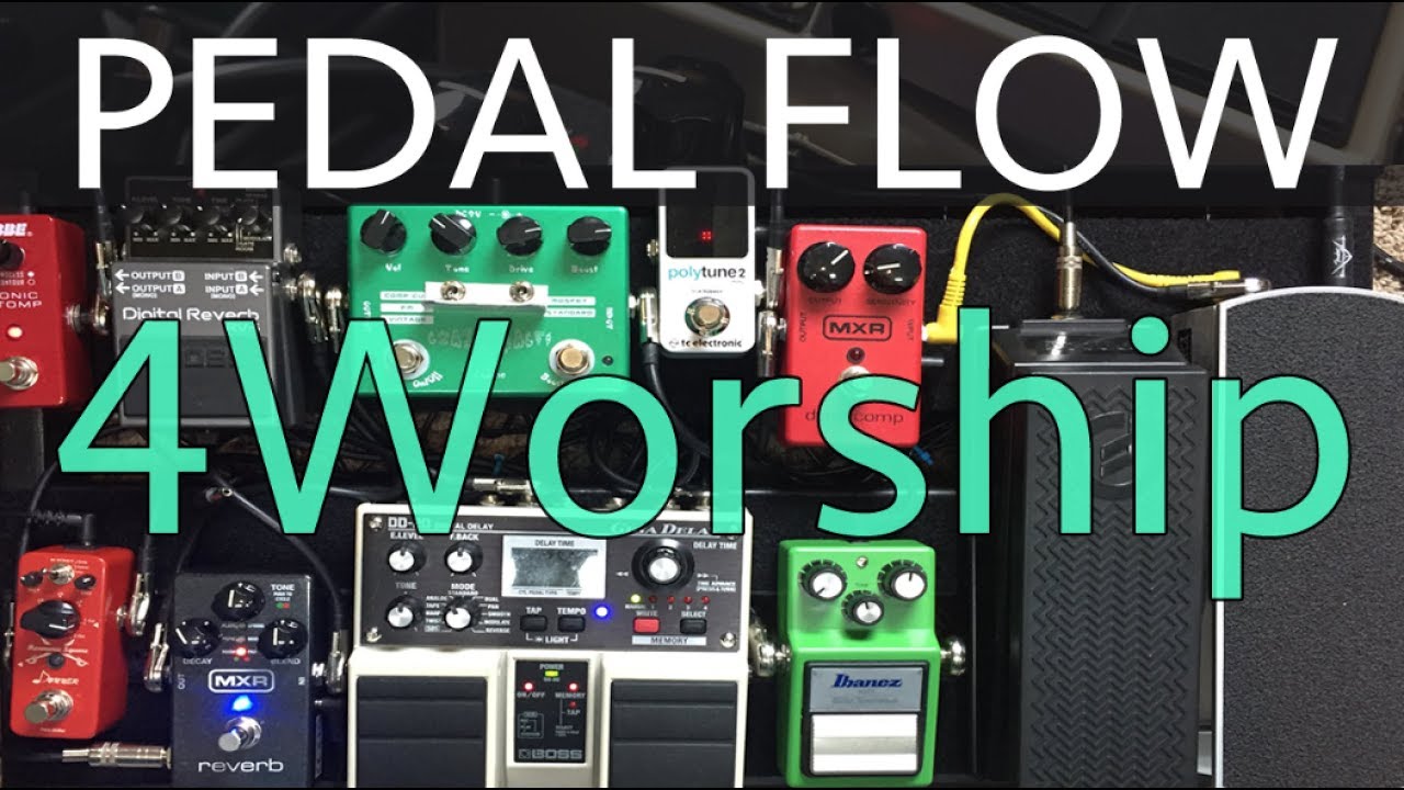 Pedalboard Flow for Worship My current Setup / by Eric Roberts YouTube