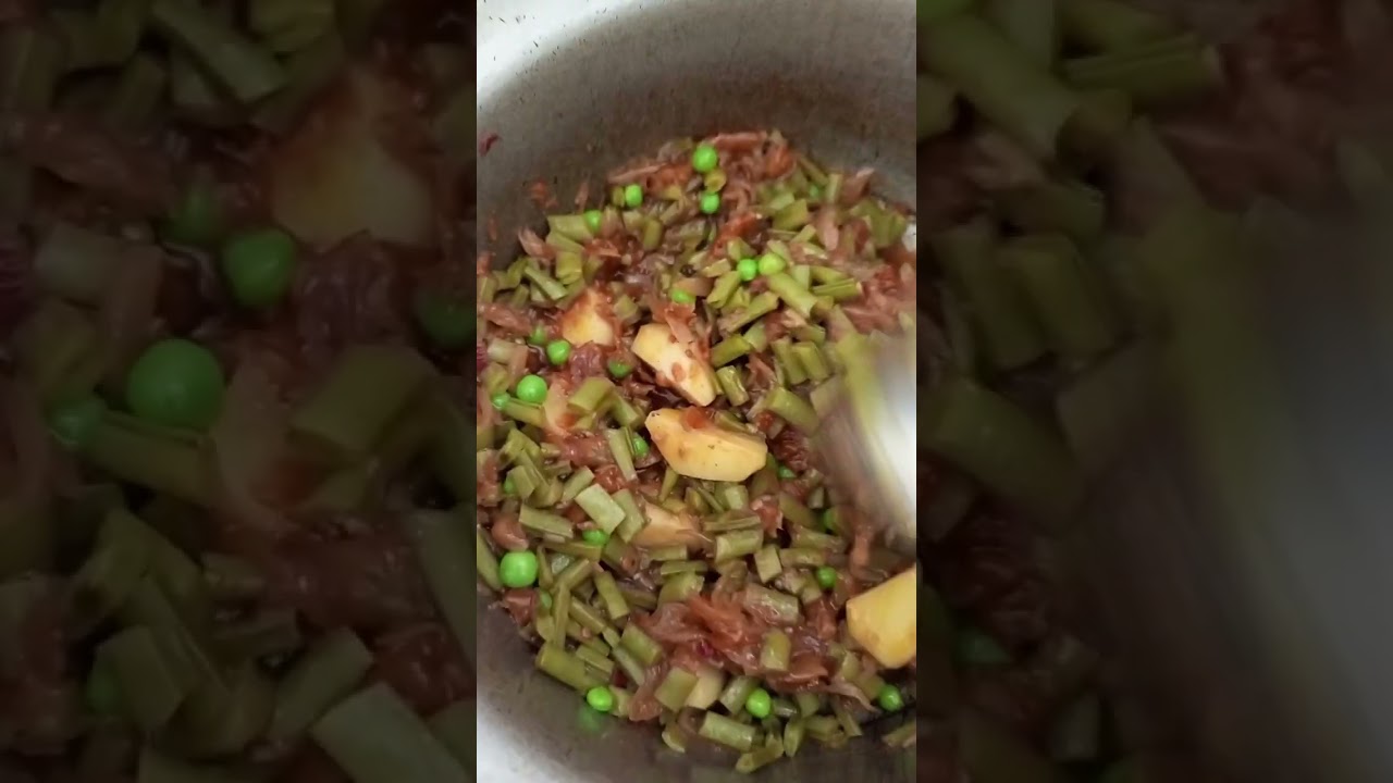 Gawar phali matar alu ka salan🩷 