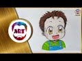رسم وسيم من انمي انا واخي تعلم الرسم خطوة بخطوة 