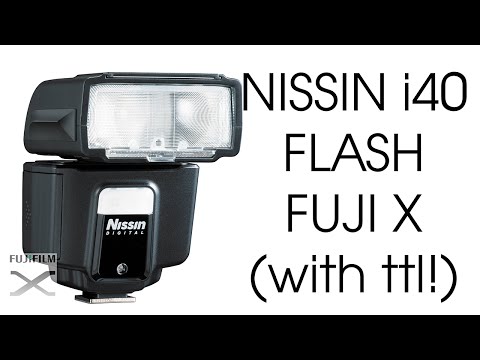 Nissin i40 Flash for Fuji X Series Preview and Test Shots
