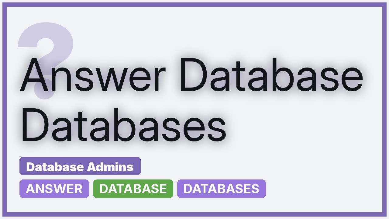 Databases: SQLite database replication on the same server - YouTube