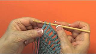 Changing Colors At The End Of A Treble Crochet Row (Right Hand)