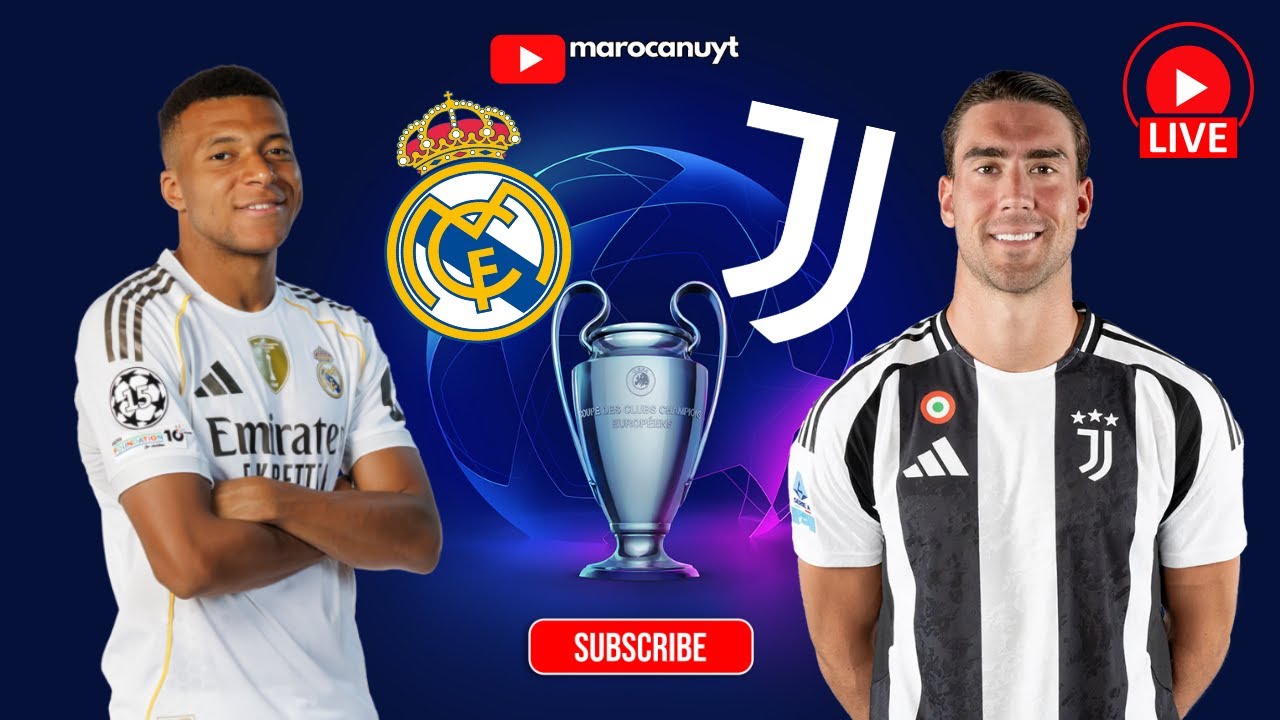🟥 LIVE REAL MADRID vs JUVENTUS ( UEFA CHAMPIONS LEAGUE MATCH) 