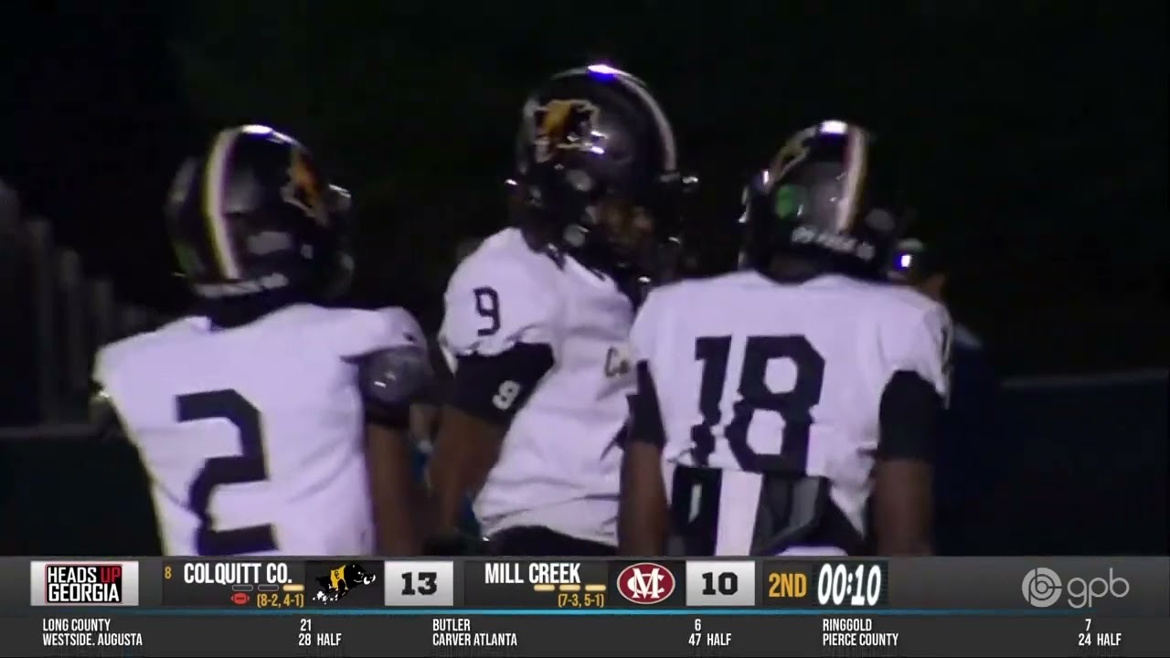 Colquitt County vs. Mill Creek First Round Playoff Game Highlight Reel