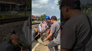 Gawat Kejang-Kejang Karena Palang Pintu Mainan Konslet #palangpintukeretaapi