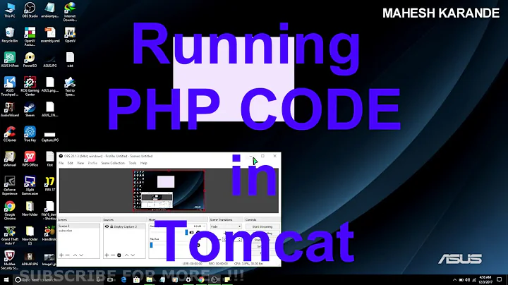 Can we Run PHP Code in Tomcat ??