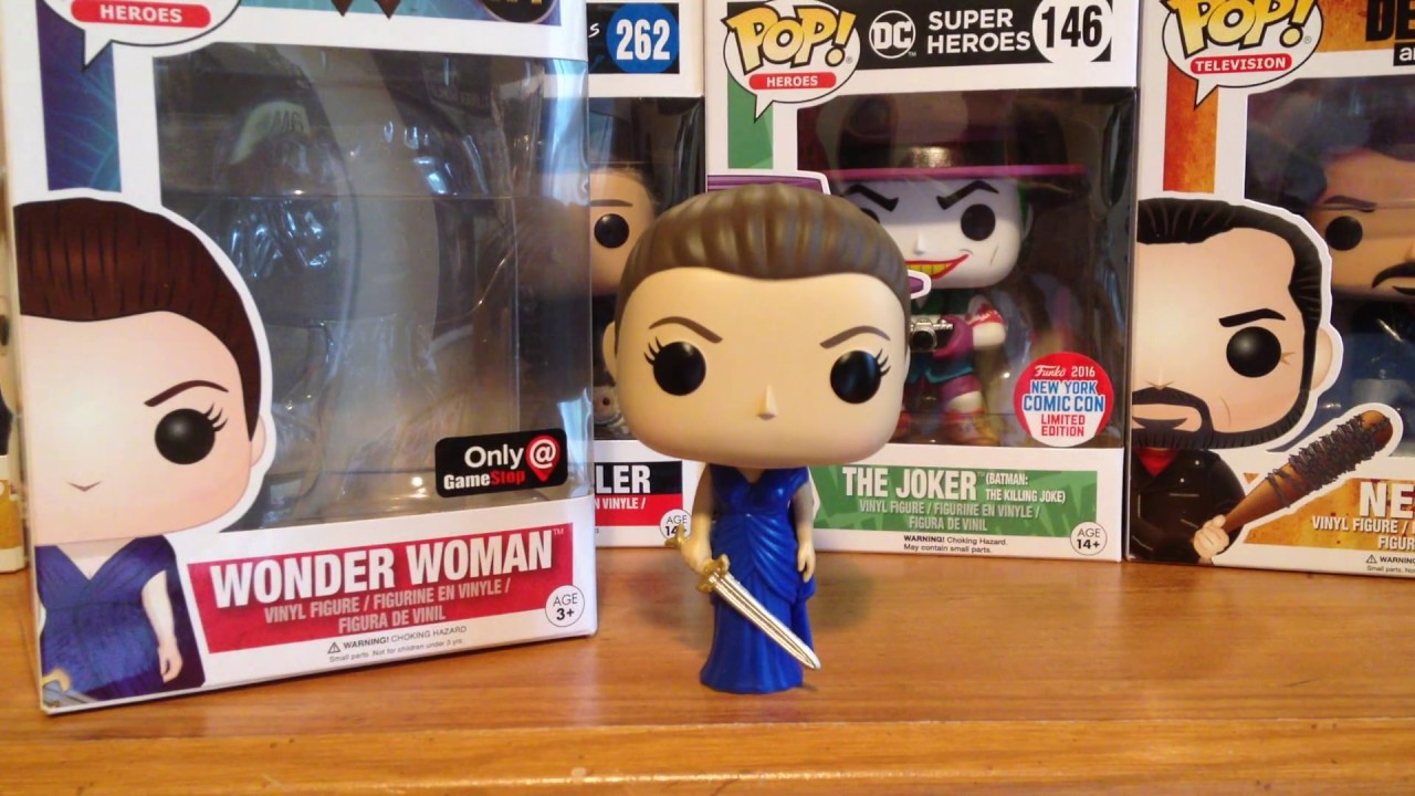 funko pop wonder woman blue dress Amazon.com: Funko Pop! DC Heroes Wonder Woman #177 (Blue Dress) : Toys & Games
