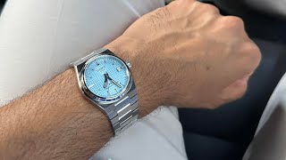 [ Mua 1 Được 2 ] Tissot PRX Ice Blue 35mm Lướt còn Rất Đẹp + Dây Da Chính Hãng