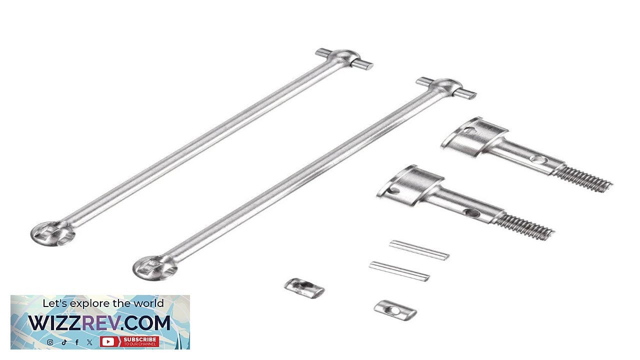 Wltoys 12402 12404 12409 1/12 Metal CVD Drive Shaft + Axle Cup Review