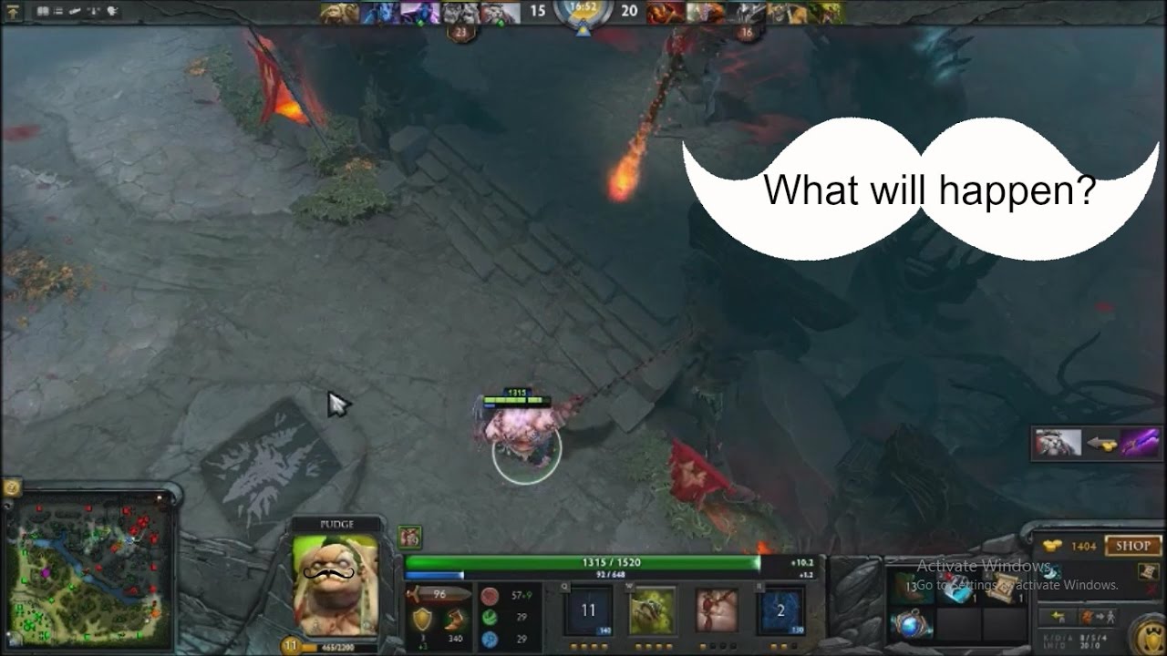 When 2 noobs play Dota 2- Noob Pudge?