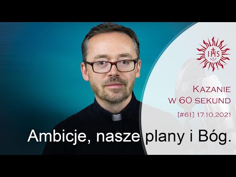 Kazanie w 60 sekund [#61] 29 Niedziela zwykła, rok B. Mk 10, 35-45 - Piotr Kropisz SJ