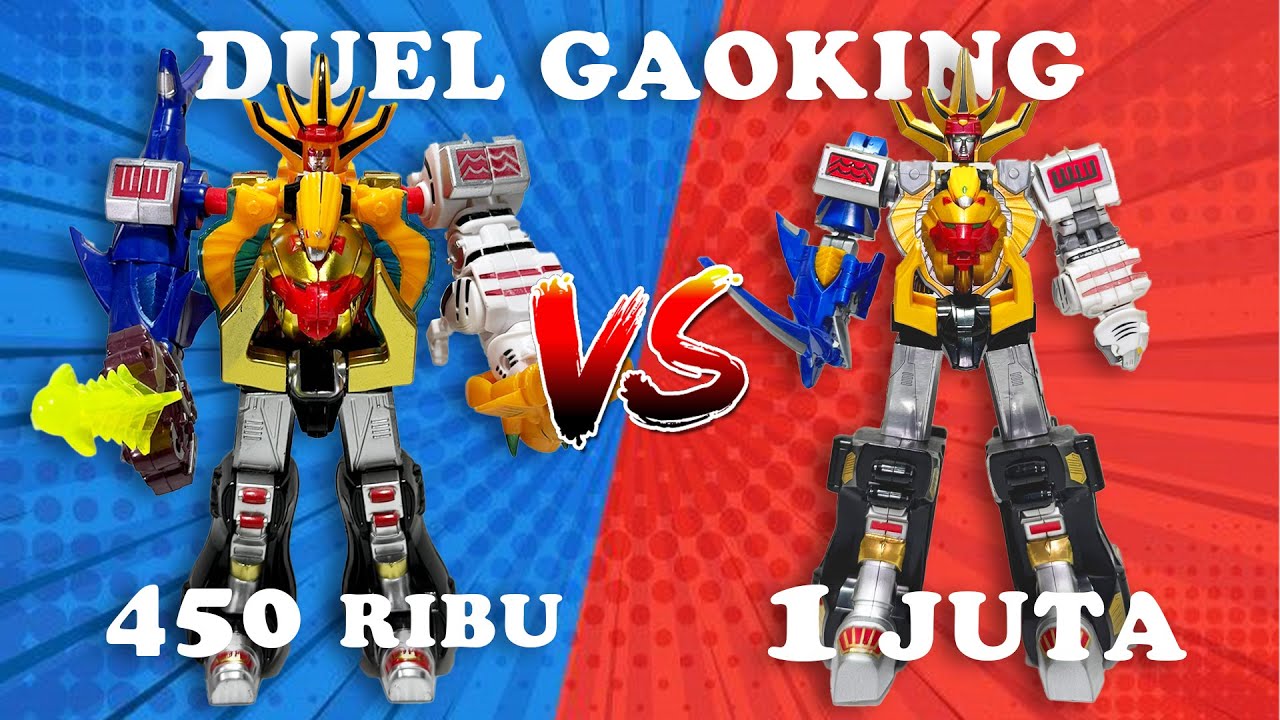 MAINAN YANG BIKIN BADMOOD!! REVIEW DX GAOKING BOOTLEG SUPER SENTAI GAORANGER POWER RANGERS WILDFORCE