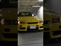 YELLOW R34’S LEAVE JAPAN CAR MEET #SHORTS