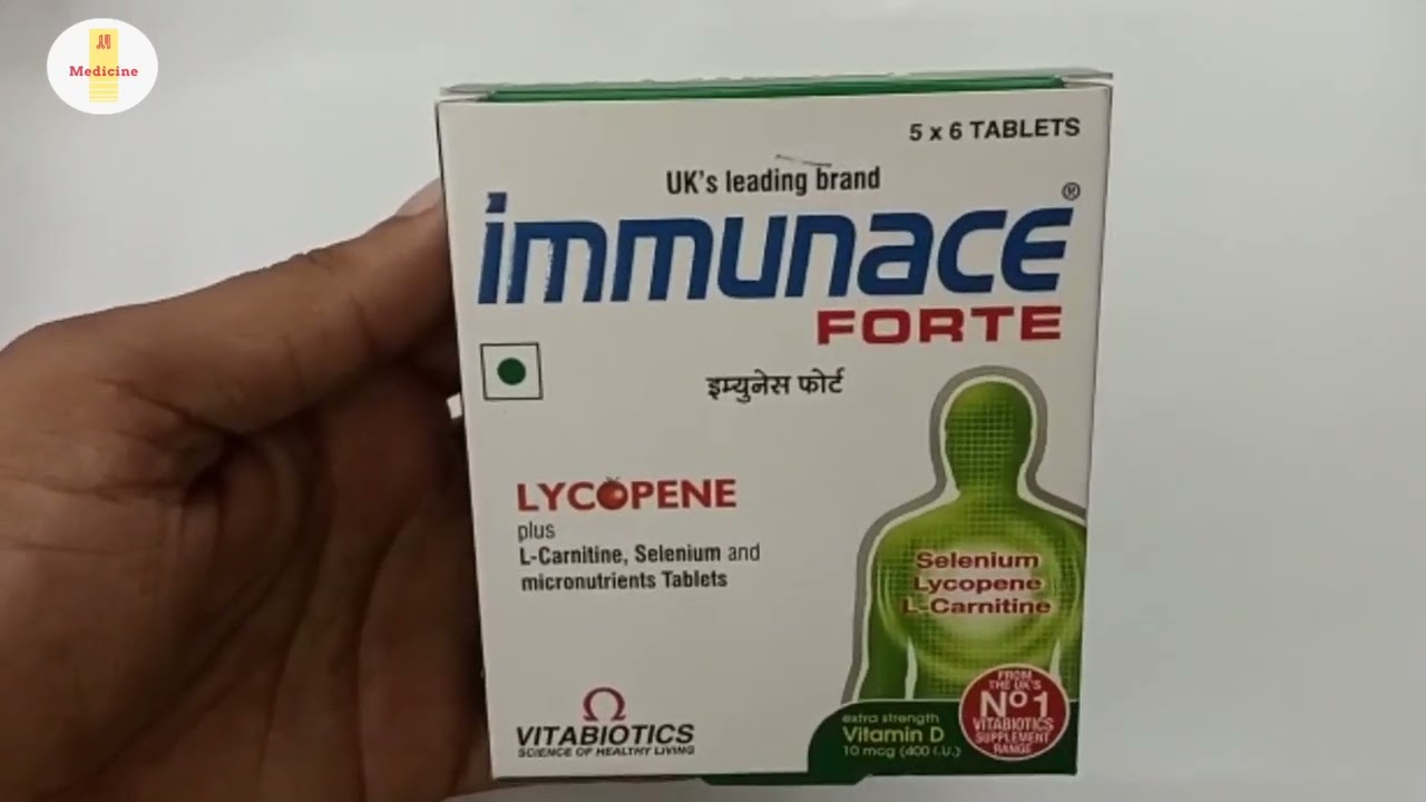 Immunace Forte Tablet Immunace Forte Tablet Uses Immunace Forte Tablet Dosage Review In Hindi Youtube